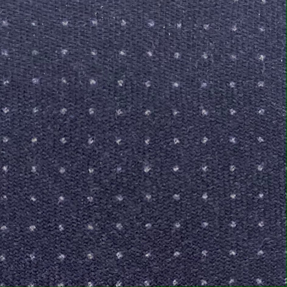 Image of Navy Micro Polka Dot