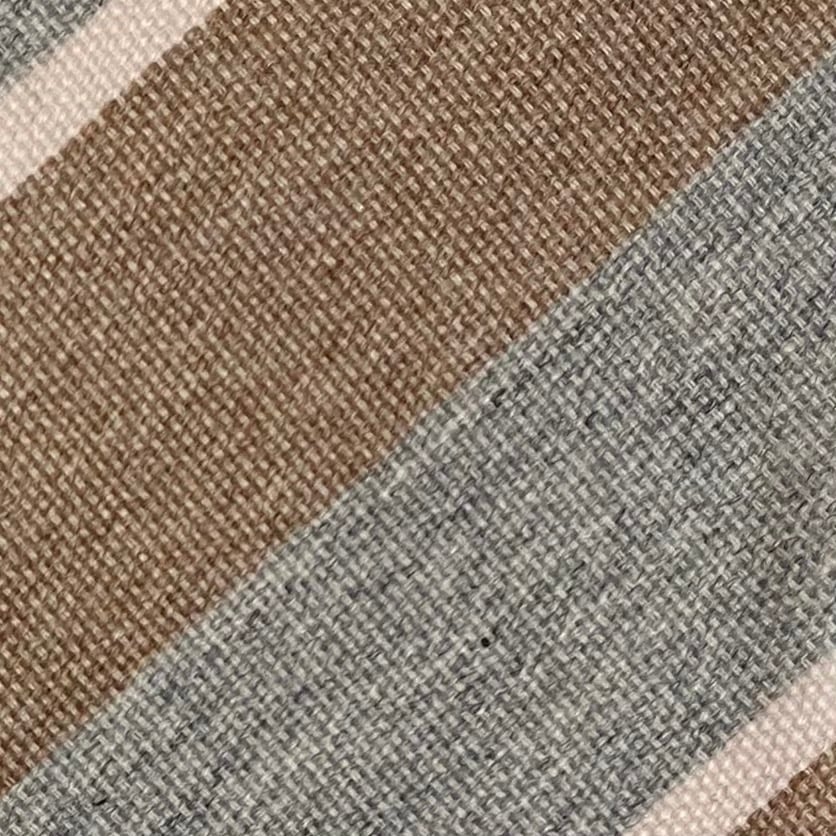Image of Khaki Grey Tan Multi Stripe