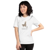 Image 5 of River View Alpaca Co. Logo Unisex T-shirt