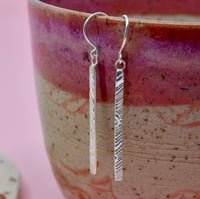 Image 2 of Dancing Plumes - hanging earrings 