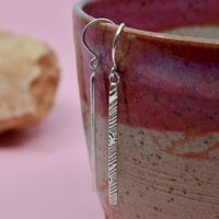 Image 5 of Dancing Plumes - hanging earrings 