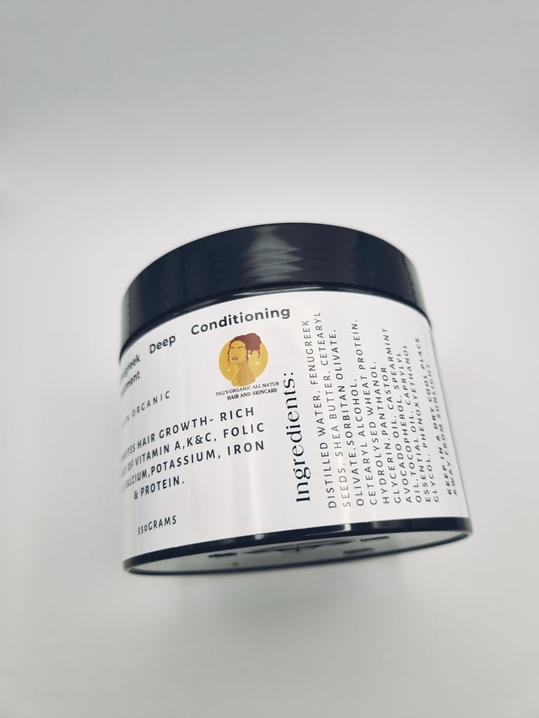 Fenugreek Deep Conditioning Treatment 12oz/350g Image 2