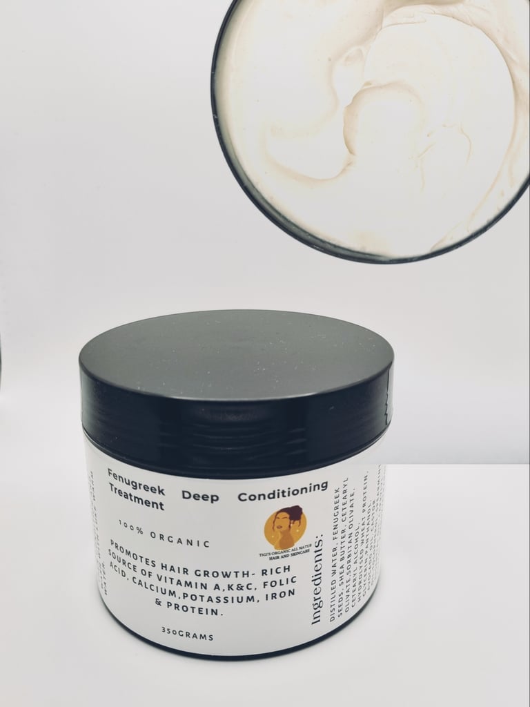 Fenugreek Deep Conditioning Treatment 12oz/350g Image 4