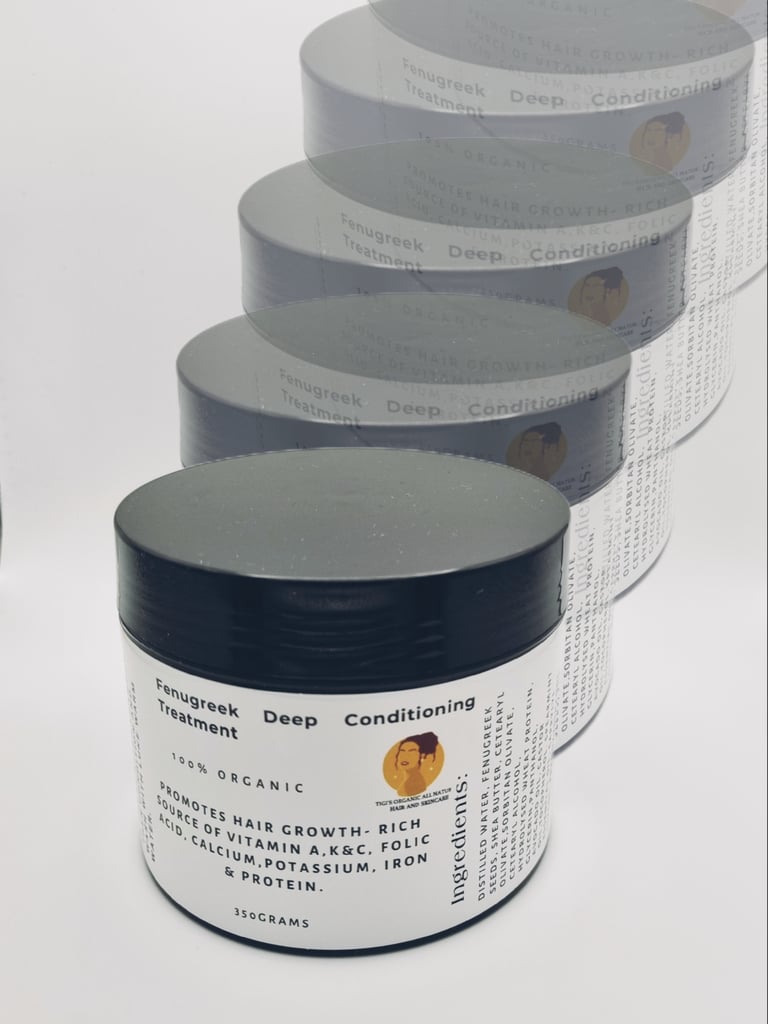 Fenugreek Deep Conditioning Treatment 12oz/350g Image 5