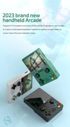 2023 New X6 3.5Inch IPS Screen Handheld Game Player Dual Joystick 11 Simulators GBA Video Game