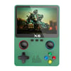 2023 New X6 3.5Inch IPS Screen Handheld Game Player Dual Joystick 11 Simulators GBA Video Game