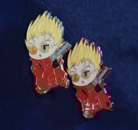 Image 1 of Love & Peace Typhoon Chibi Enamel Pin