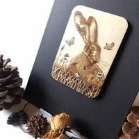 Image 4 of The Believer Mini Wood Panel