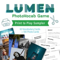 Lumen PhotoVocab Game: Print to Play (Pre-Printed) Sampler