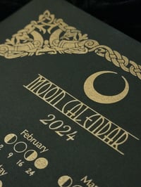 Image 2 of 2024 Moon Calendar *PRE-ORDER*