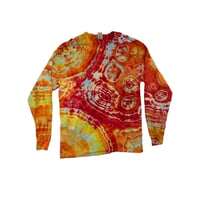 Image of Medium Fire Geode Long Sleeve 