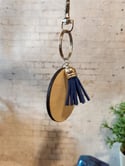 Faith Over Fear Wooden Keychain