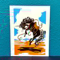 Image of Wild West Unicorn Print