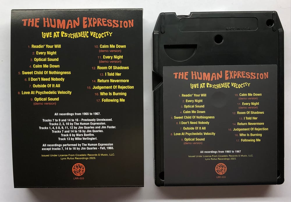 The Human Expression 8 Track