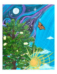 “Magnolia” print
