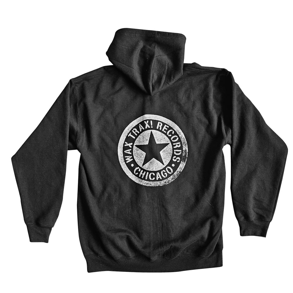 WAX TRAX! - Zip Hoodie / Wire Logo - Star Logo