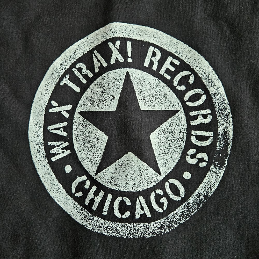 WAX TRAX! - Zip Hoodie / Wire Logo - Star Logo