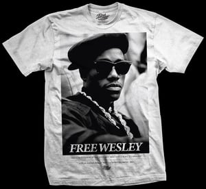 Image of 'Free Wesley' t-shirt