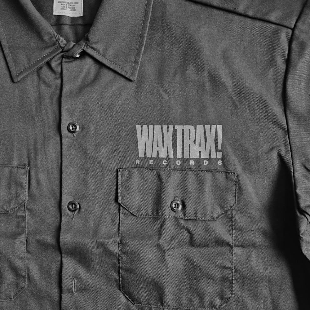 WAX TRAX! - Dickies Shirt / Wide Logo - LIMITED