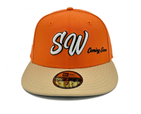 Image 1 of SAVIOR SW NEW ERA 5950 - Orange Cream 