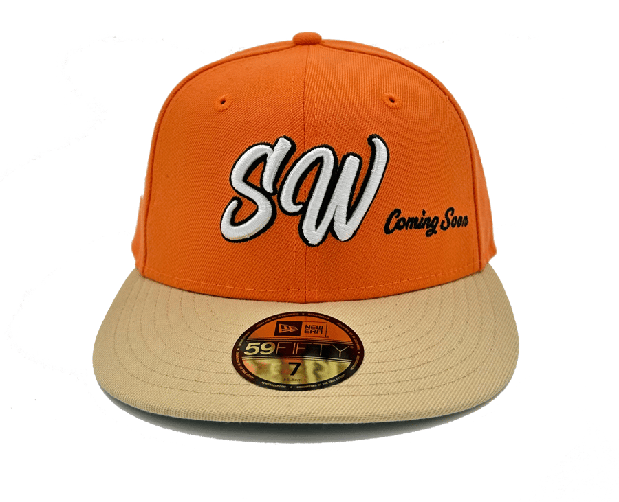 Image of SAVIOR SW NEW ERA 5950 - Orange Cream 