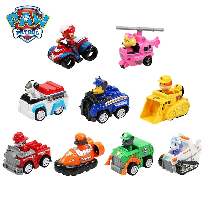 PAW Patrol Set Toys Lookout Patrol Canina Tower Vehicle Bus Observation Tower Captain Ryder Paw Chas