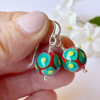 Image 4 of Earrings - Layered Dots