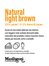 Natural light brown