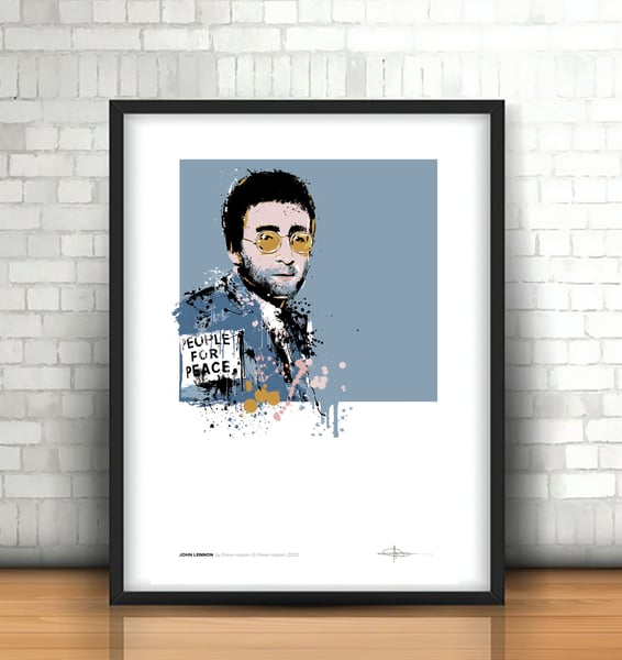 Image of John Lennon A3 Print