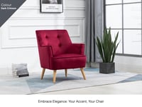 Tara Chair - Burgandy