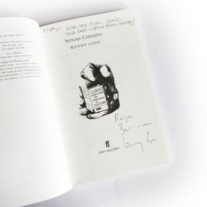 Wendy Cope - Serious Concerns - SIGNED by the author