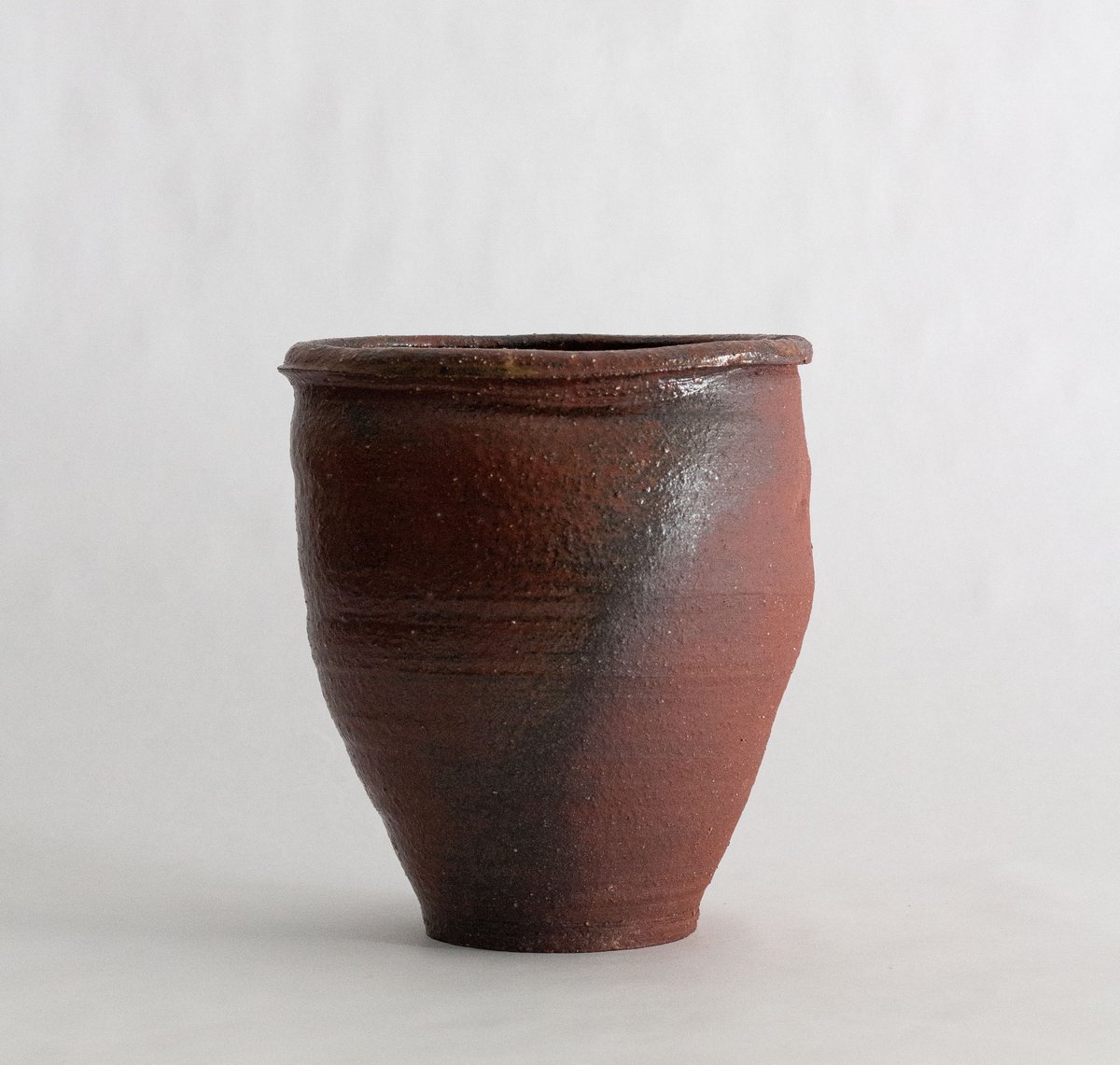Image of Vase grès rouge