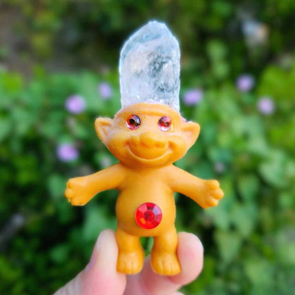 Ugly but Cute Crystal Troll 3.5"