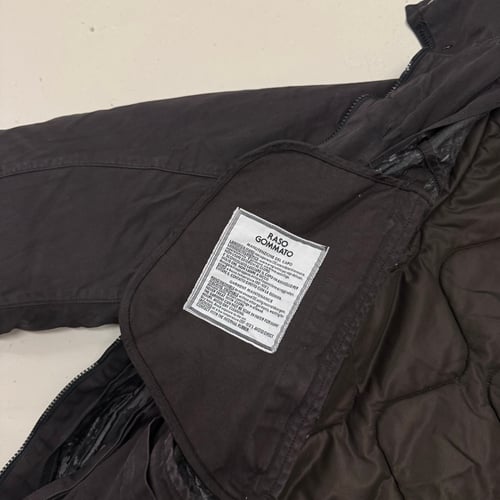 Image of AW 1999 Stone Island Raso Gommato Reversible Jacket, Size XL