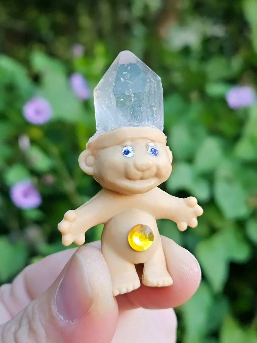 Ugly but Cute Crystal Troll 2.5"