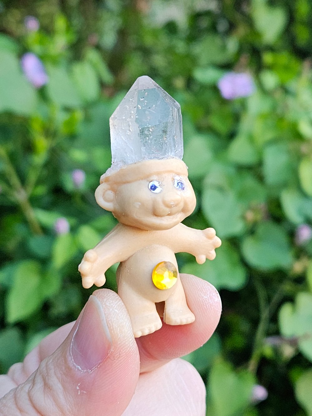 Ugly but Cute Crystal Troll 2.5"