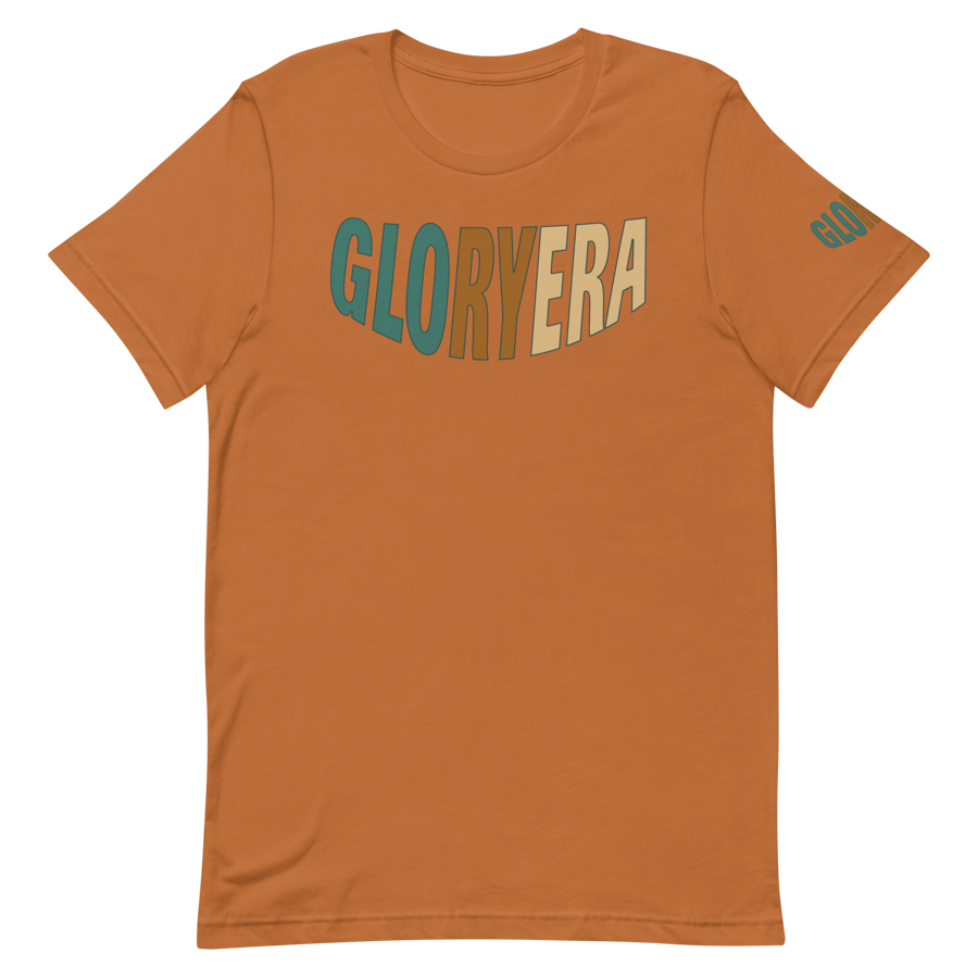 Image of GLORYERA® CREW TEE (TOAST/GREEN ECO/PUNKIN/SUNSET ORANGE)