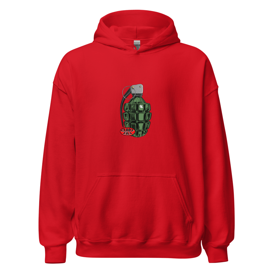 Image of GLORYERA GRENADE HOODIE (RED)