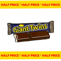 Giant Twins Enamel Pin (half price)