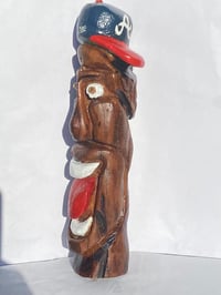 Image 2 of 1 OF 1 Wood Carving Entitled: JJ