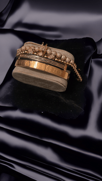 Image 2 of CP Luxe Crown King Mens Bracelets Sets