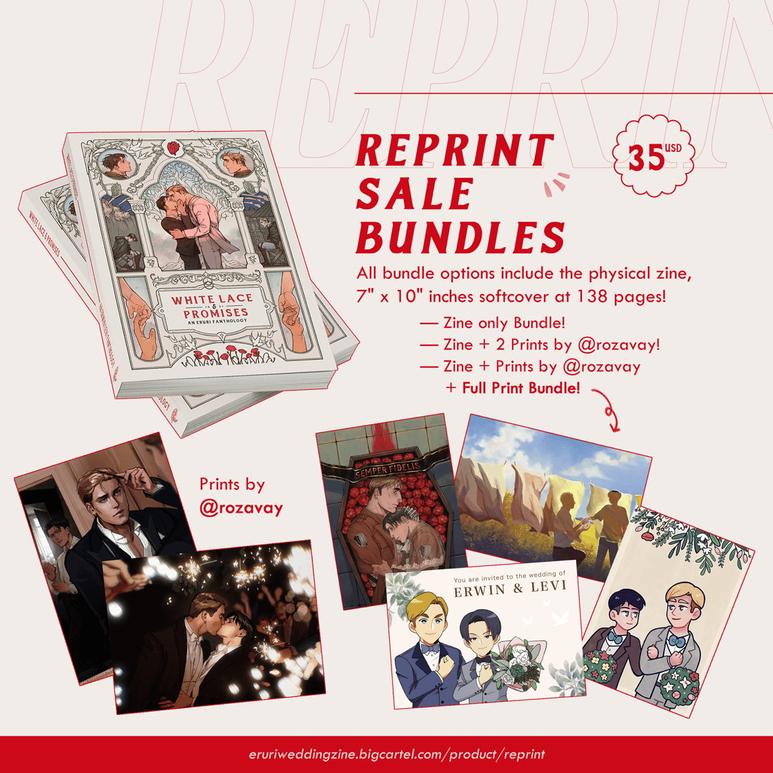 Image of ERURI WEDDING ZINE LIMITED REPRINT