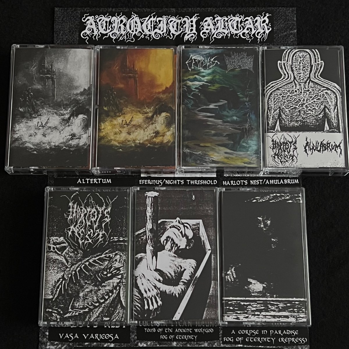 ATROCITY ALTAR / FOG OF ETERNITY TAPES | Victims of Fate