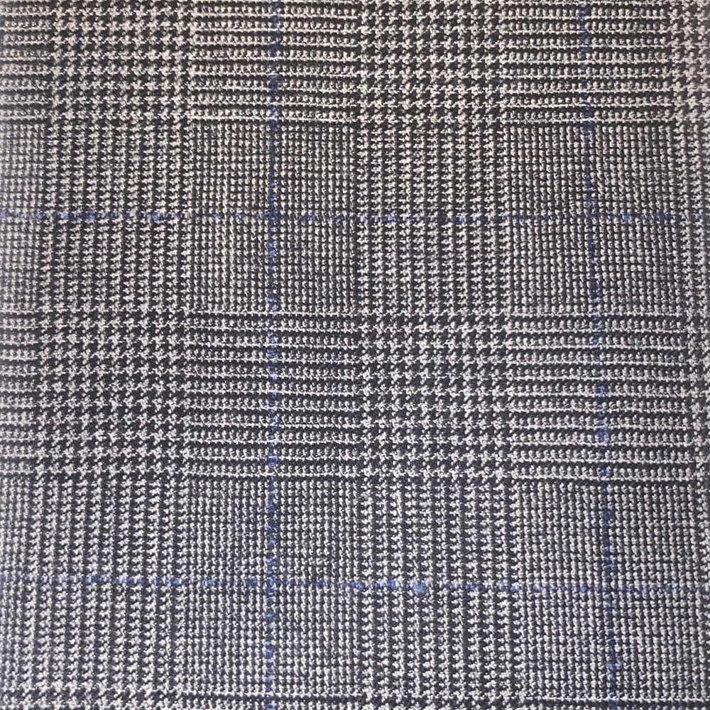 Image of Uniform Blue/Grey P.O.W. Signature Tie