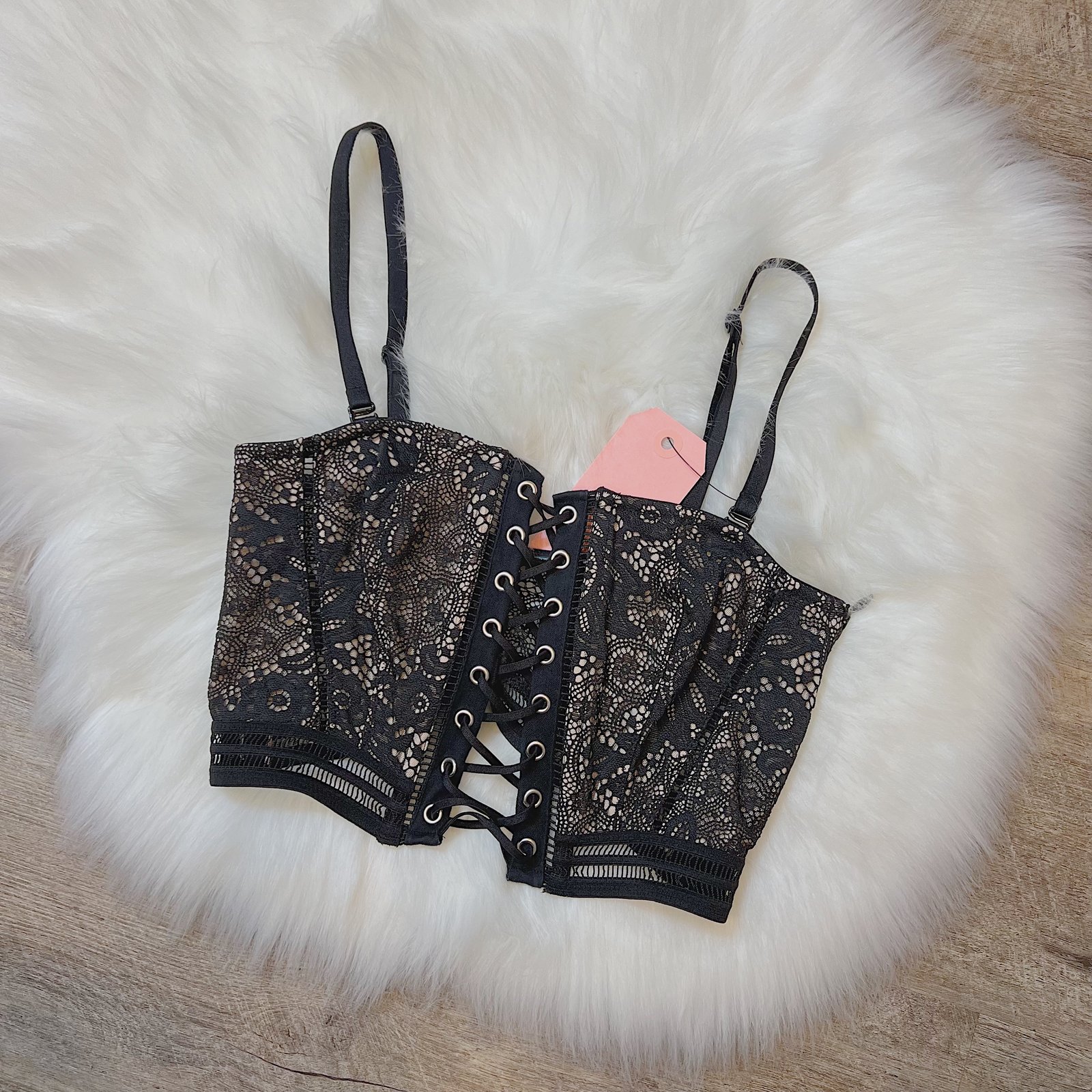 Size XS/S - Victoria's Secret Lace Bustier | skullznbunniez