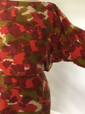 Image of Blouson Mini - Painted Linen (originally $298) Size 4