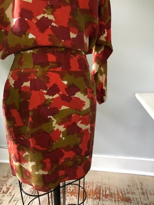 Image of Blouson Mini - Painted Linen (originally $298) Size 4