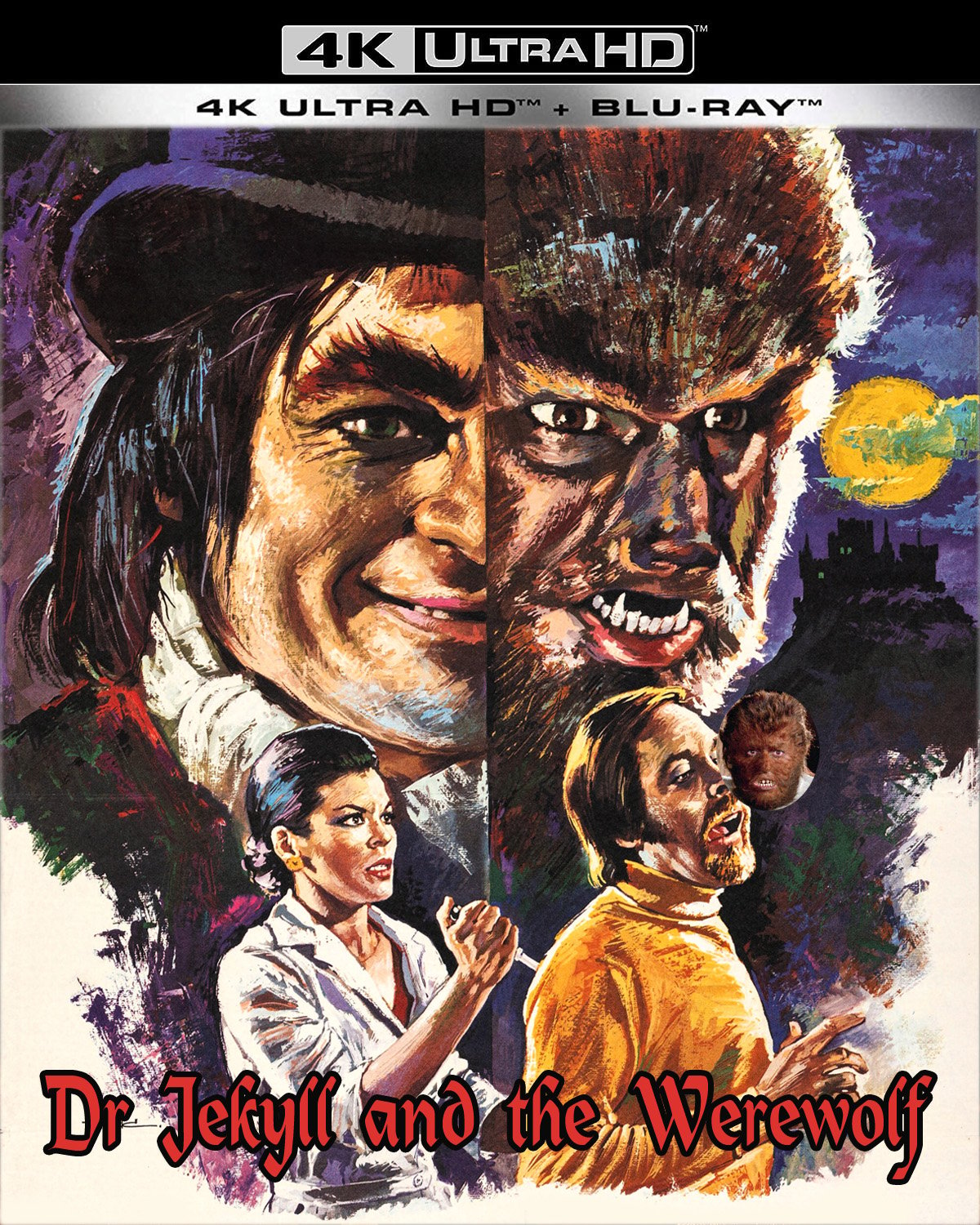 DR JEKYLL AND THE WEREWOLF limited UHD/BD slipcover edition