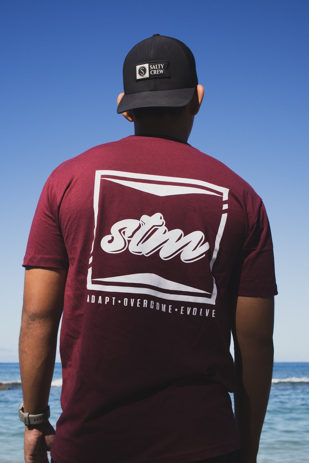 Evol Maroon Tee