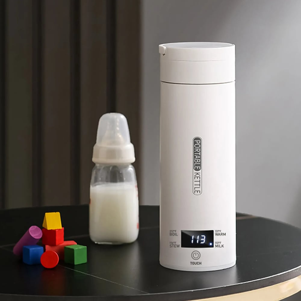 Portable Electric Heating Cup Perfect Travel Home Like Kettle Warms/Boils Water And your favorite..